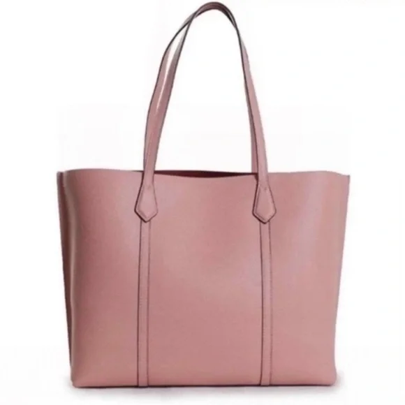 Tory Burch Perry Tote Bag Pink Moon - Picture 2 of 4